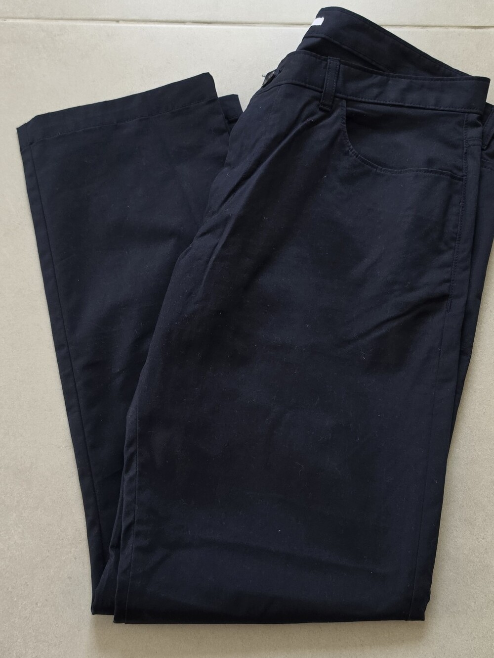 Calvin Klein Mens Navy Blue Pant Sx 33 X 30